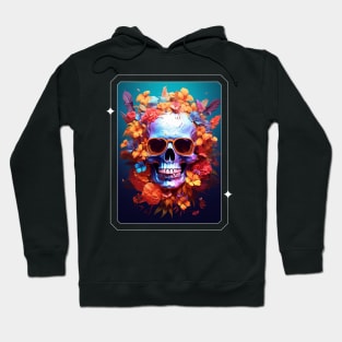 Deathly Delights Floral Hoodie